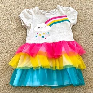 Cute Rainbow Dress for 9-12 months old